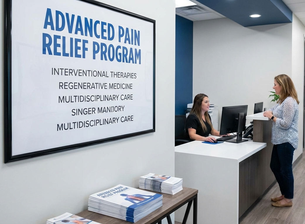 Pain relief services at Multi Health Community Center