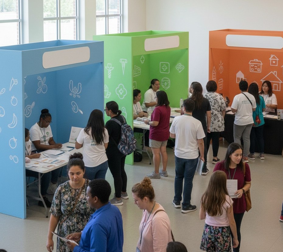 Social services at Multi Health Community Center